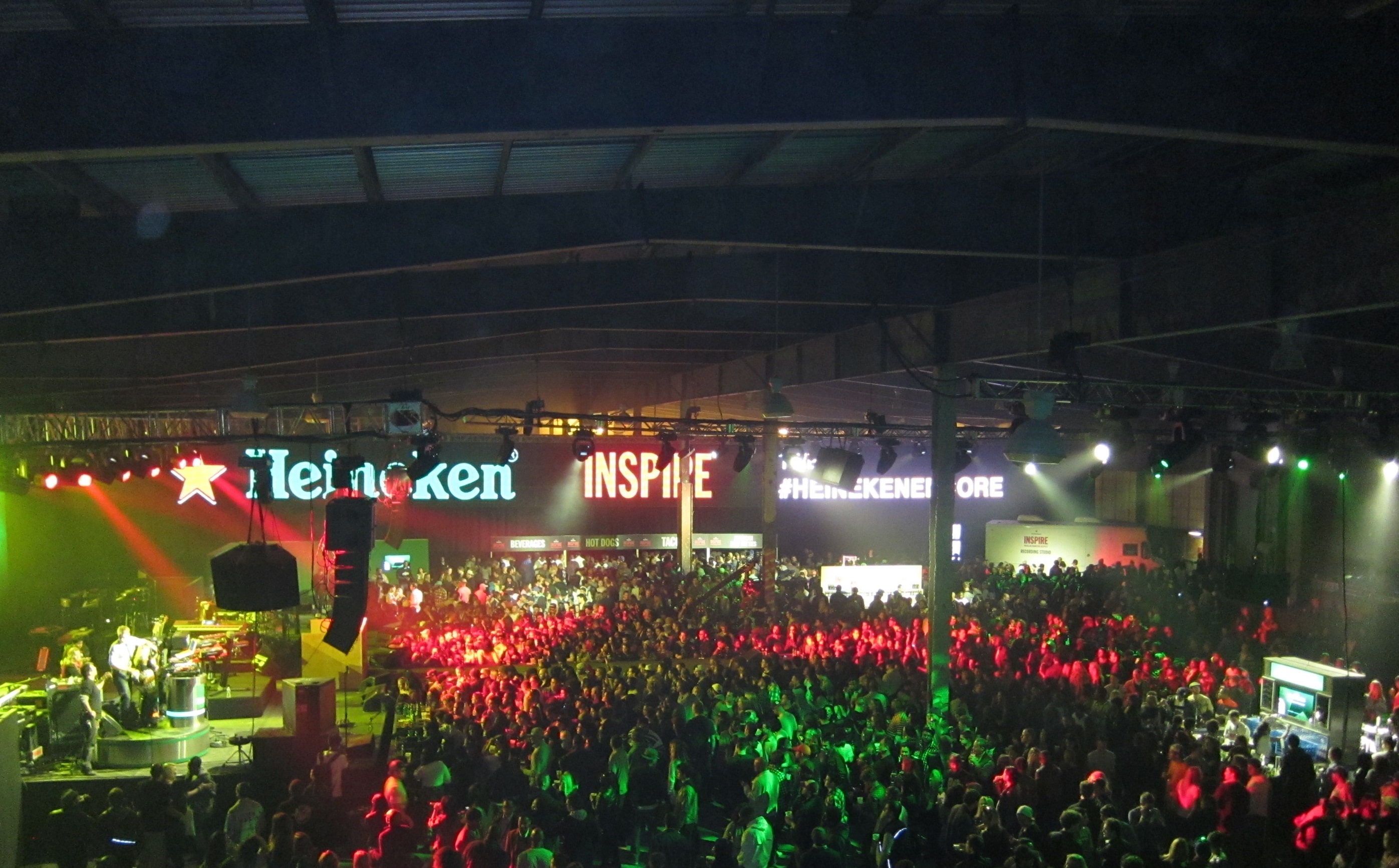 Heineken Inspire Concert Event